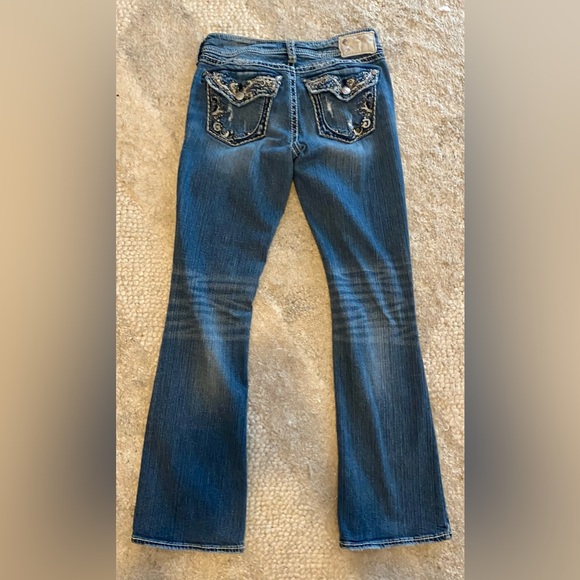 Silver Jeans Suki Flap Medium Wash Bootcut— Size W27/L32 - Picture 2 of 11